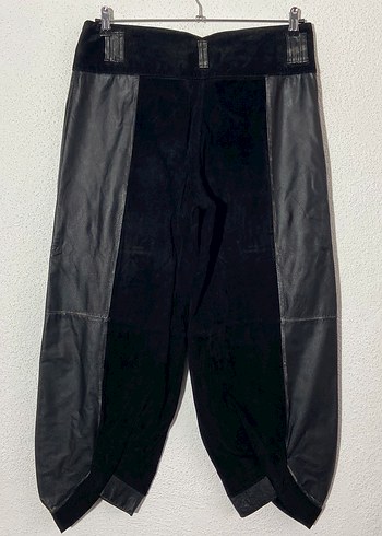 Vintage Süet Deri Pantolon - Görsel 6