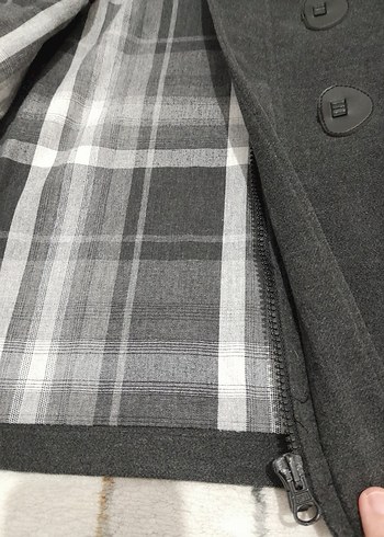 Erkek Çocuk kaşe kaban mont - Görsel 4