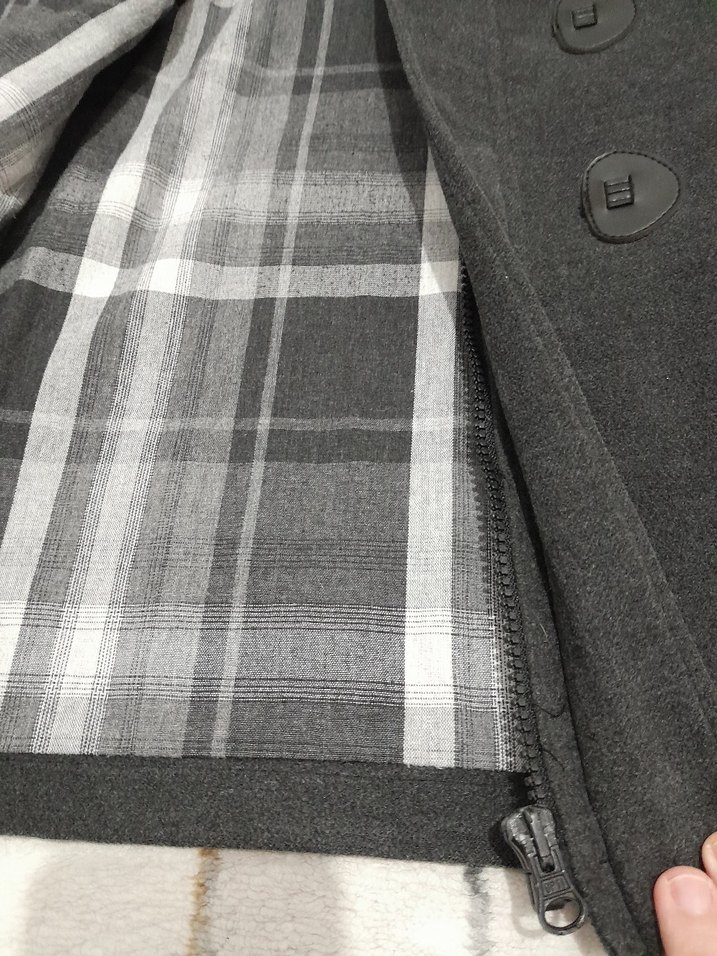 Erkek Çocuk kaşe kaban mont - Görsel 4