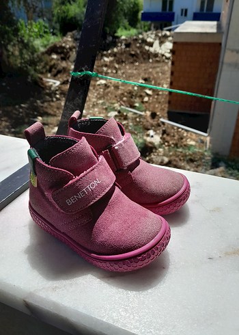 Benetton Kiz Cocuk Pembe Bot