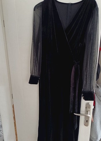 kadife elbise - Görsel 3