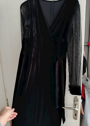 kadife elbise - Görsel 2