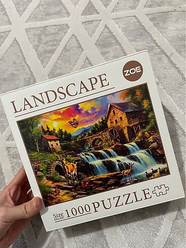 1000 parçalı puzzle