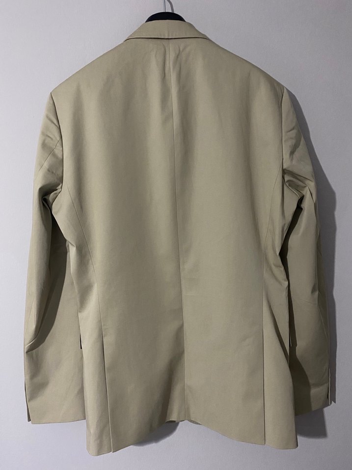 Bej Düğmeli Erkek Takım Ceketi - Görsel 4