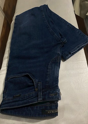 Erkek Mavi Denim Regular Fit Jean - Görsel 3