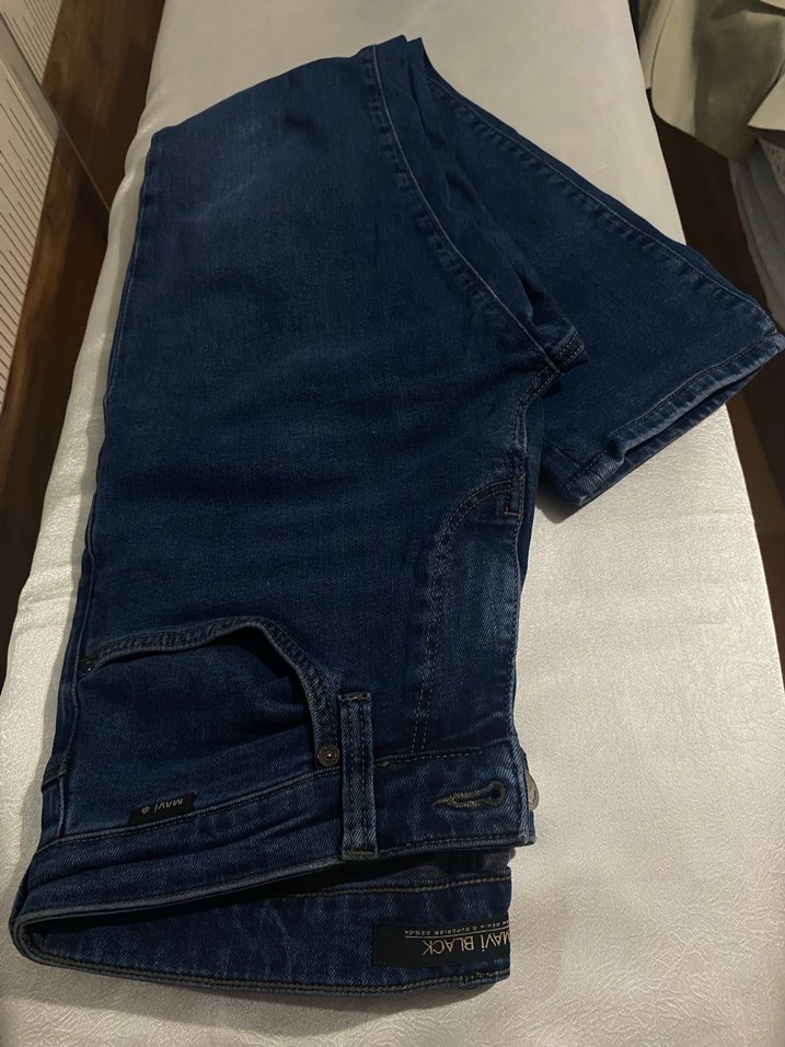 Erkek Mavi Denim Regular Fit Jean - Görsel 3