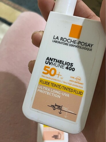 La roche posey renkli güneş kremi