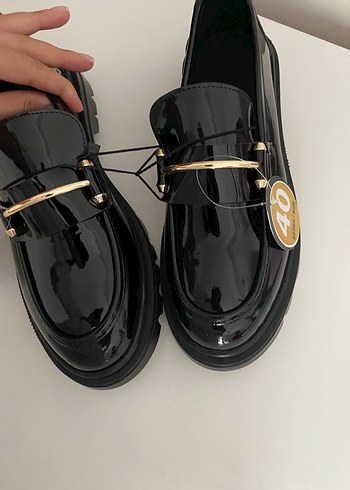 40 Beden siyah Renk Siyah Rugan Tokalı Stiletto Topuklu Kadın Ayakkabı