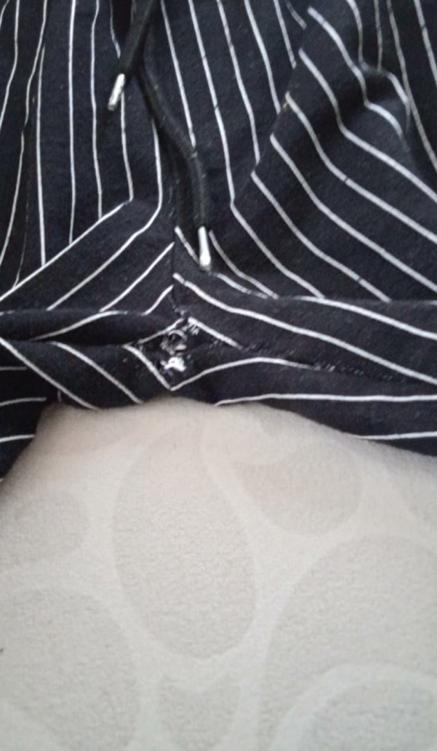 Erkek Siyah Çizgili Uzun Kollu Pijama Takımı - Görsel 2