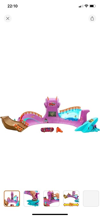 Hot wheels skate ahtapot kaykay parkı