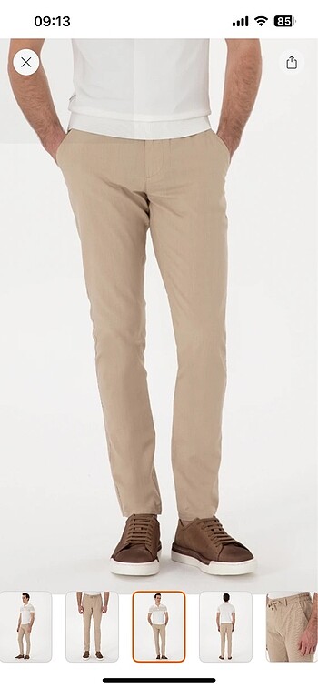36 Beden Pierre Cardin keten pantolon