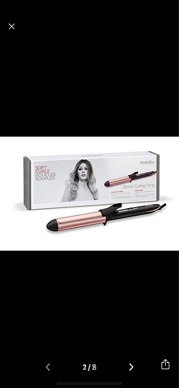 Babyliss Babyliss 32 mm saç maşası