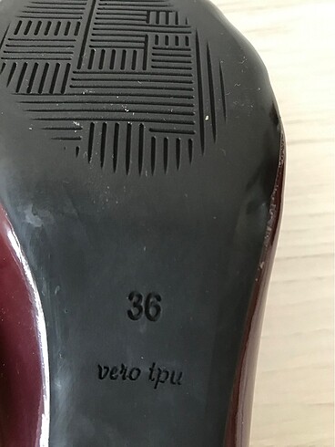 36 Beden bordo Renk Topuklu ayakkabı