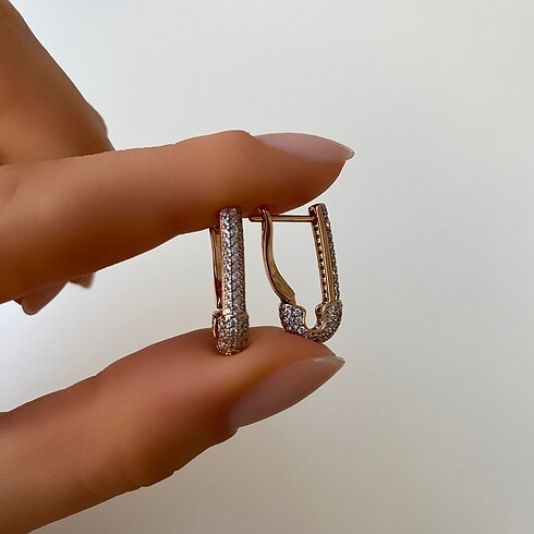 swarovski Çengel Küpe