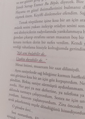Beden Renk Bülbül Kapanı imzalı ciltli