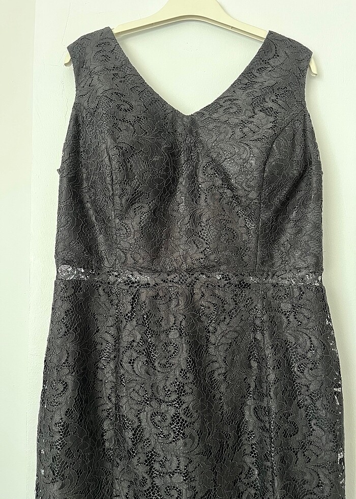 Uzun siyah elbise - Görsel 2