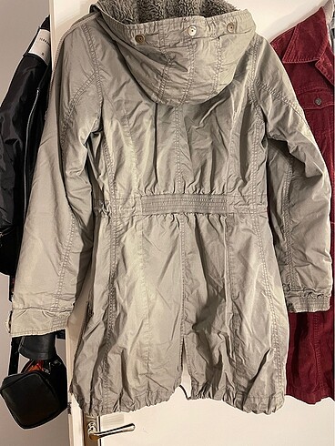 xs Beden gri Renk Kışlık parka