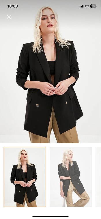 Blazer ceket