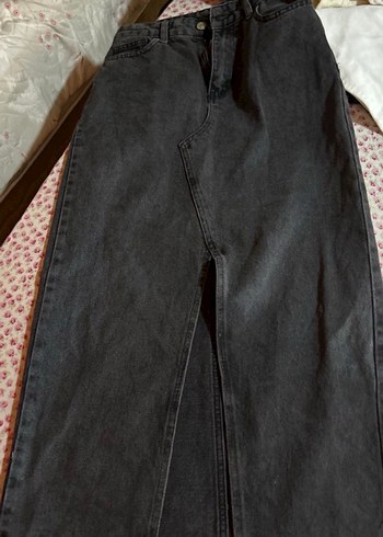 Yırtmaçlı maxi kalem etek - Görsel 3