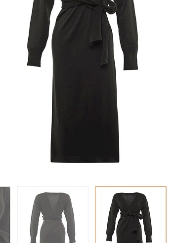 Siyah Uzun Elbise - Görsel 2