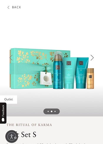 The ritual of karma Bakım Seti-s- - Görsel 2