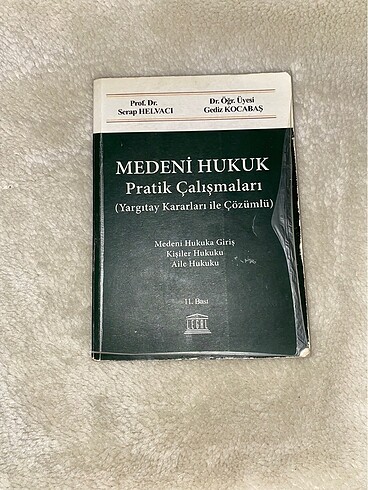 Medeni Hukuk Pratik Çalışmaları 11. Baskı