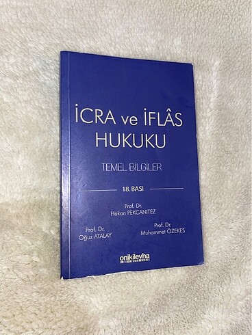 İcra ve İflas Hukuku Prof. Dr. Hakan Pekcanıtez 18. Baskı