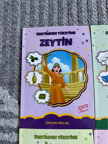 Üretimden Tüketime hikaye kitapları