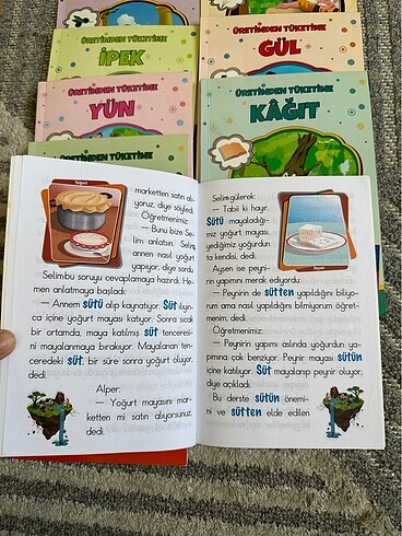 Beden Üretimden Tüketime hikaye kitapları