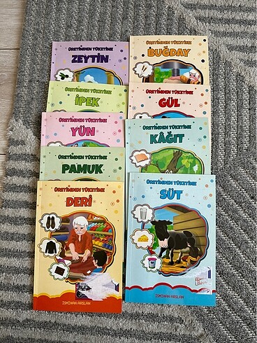 Üretimden Tüketime hikaye kitapları