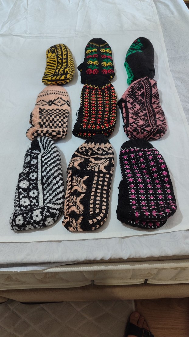 Renkli Desenli kısa Çoraplar - Görsel 2