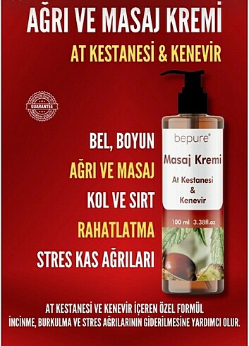 Bee Beauty Bepure masaj kremi