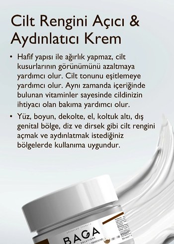 BAGA Beyaz Krem - Görsel 3