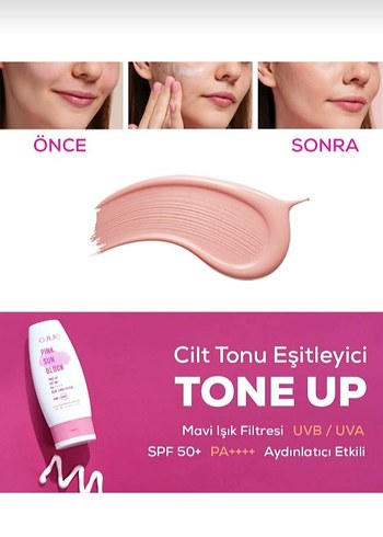 Ojijo Pembe Güneş Koruyucu SPF 50 - Görsel 5