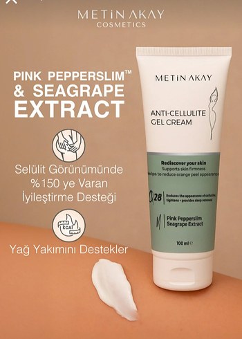 Metin Akay Selülit Karşıtı Krem 100 ml - Görsel 5