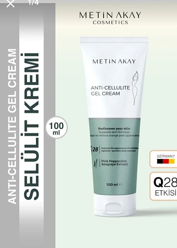 Metin Akay Selülit Karşıtı Krem 100 ml - Görsel 3