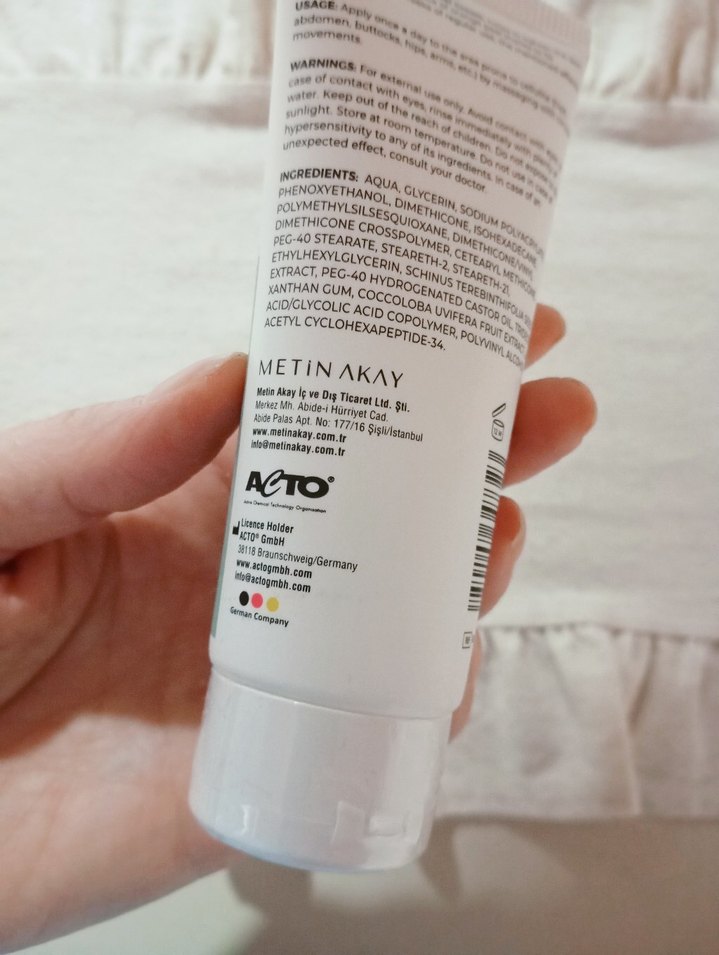 Metin Akay Selülit Karşıtı Krem 100 ml - Görsel 2