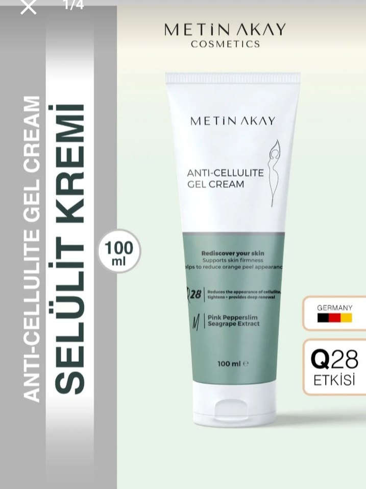 Metin Akay Selülit Karşıtı Krem 100 ml - Görsel 3