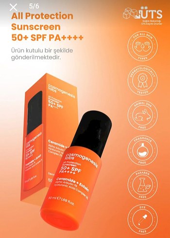 Cosmogenesis Labs SPF 50+ Güneş Koruyucu - Görsel 4