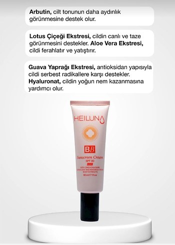 HEILUND Beyaz BB Krem SPF 30 - Görsel 6