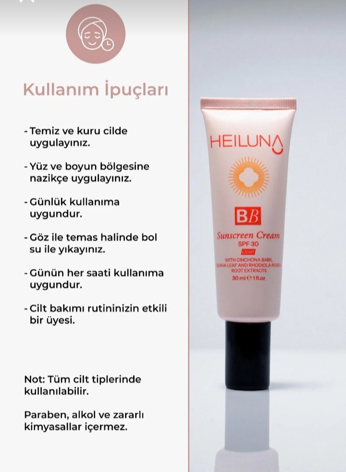 HEILUND Beyaz BB Krem SPF 30 - Görsel 5