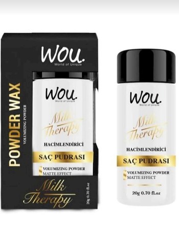 Wou Milk Therapy Toz saç pudra - Görsel 4
