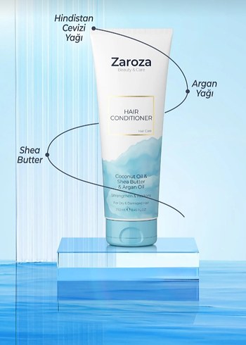 Zaroza Saç Kremi - Hindistan Cevizi & Shea Yağı - Görsel 5