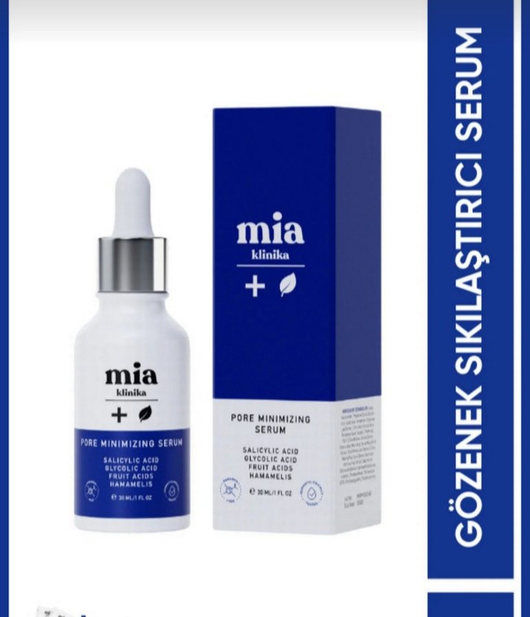 Mia Klinika Gözenek Sıkılaştırıcı Serum - Görsel 4