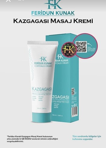 Feridun Kunak Kazgagasi El Kremi 100 ml - Görsel 5
