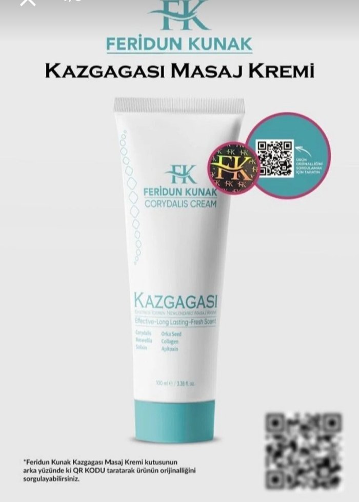 Feridun Kunak Kazgagasi El Kremi 100 ml - Görsel 4
