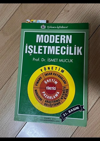 Modern İşletmecilik Prof. Dr. İsmet Mucuk