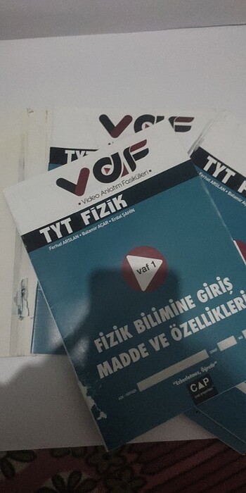  Beden VAF çap yayınları TYT fizik fasikül seti