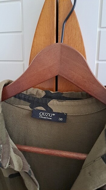 m Beden QUZU Kamuflaj ceket. 38 beden 