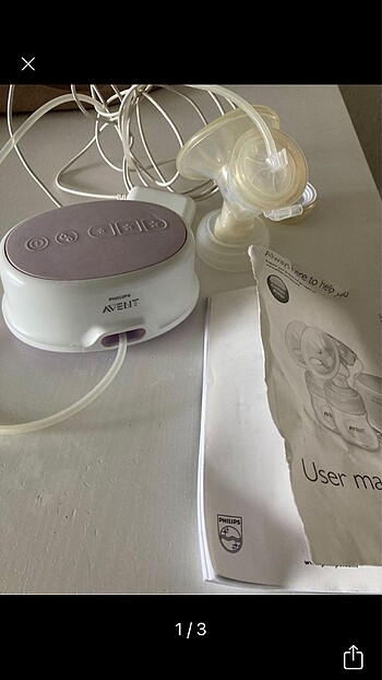 Philips avent süt sağma makinası